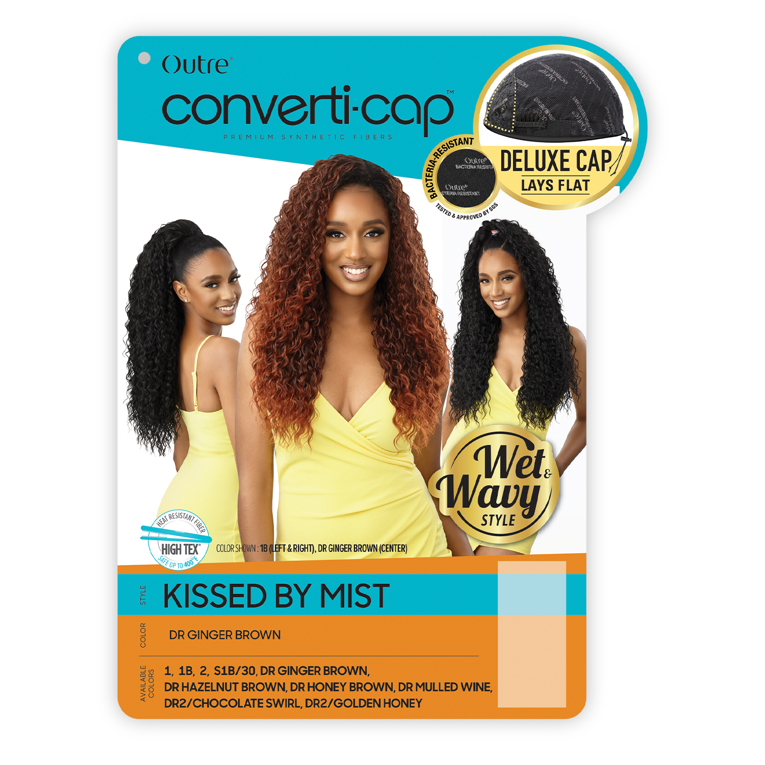 Outre Wig Converti-Cap Wet N Wavy Kissed By Mist