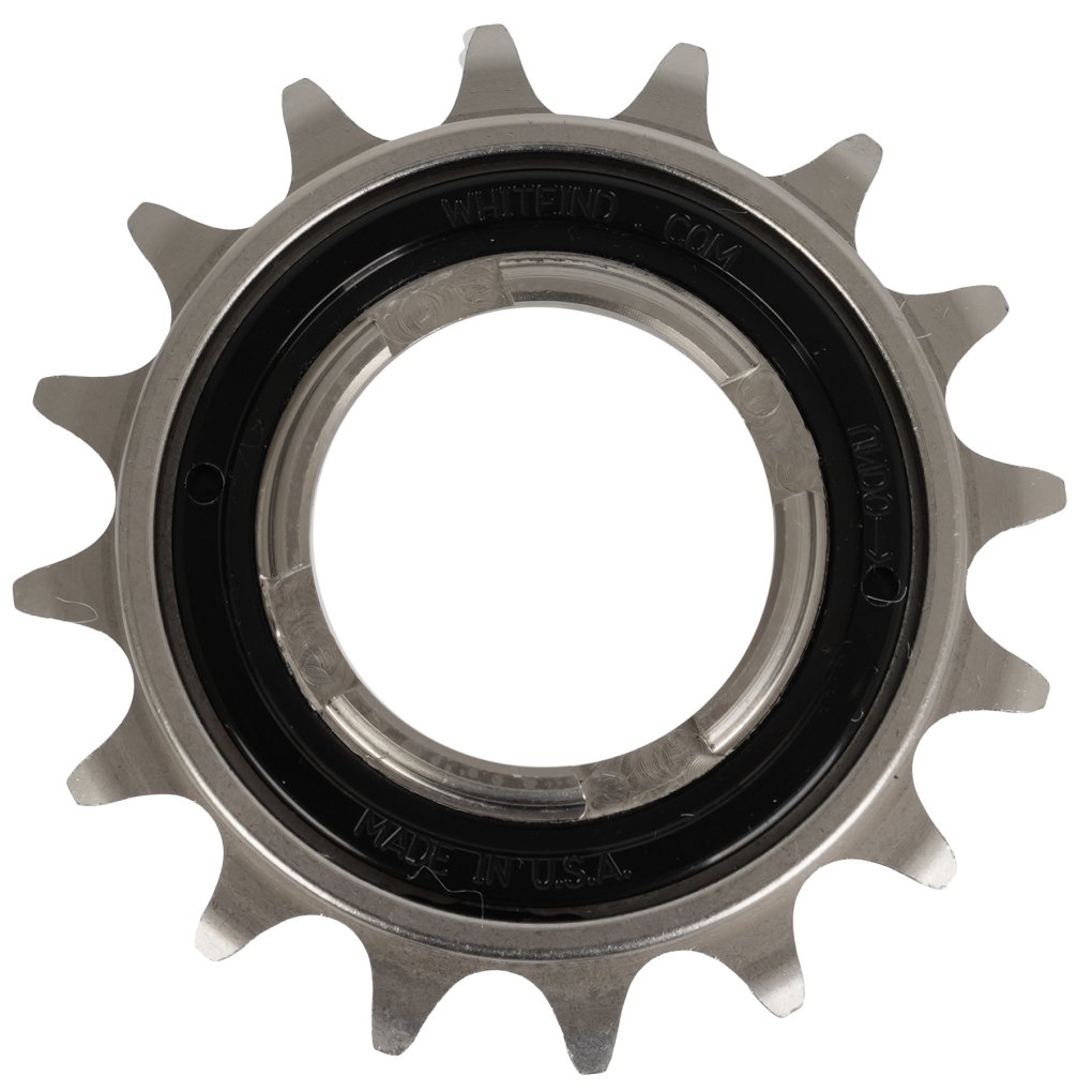 White Industries Singlespeed High Engagement Freewheel - 17 teeth - black lockring