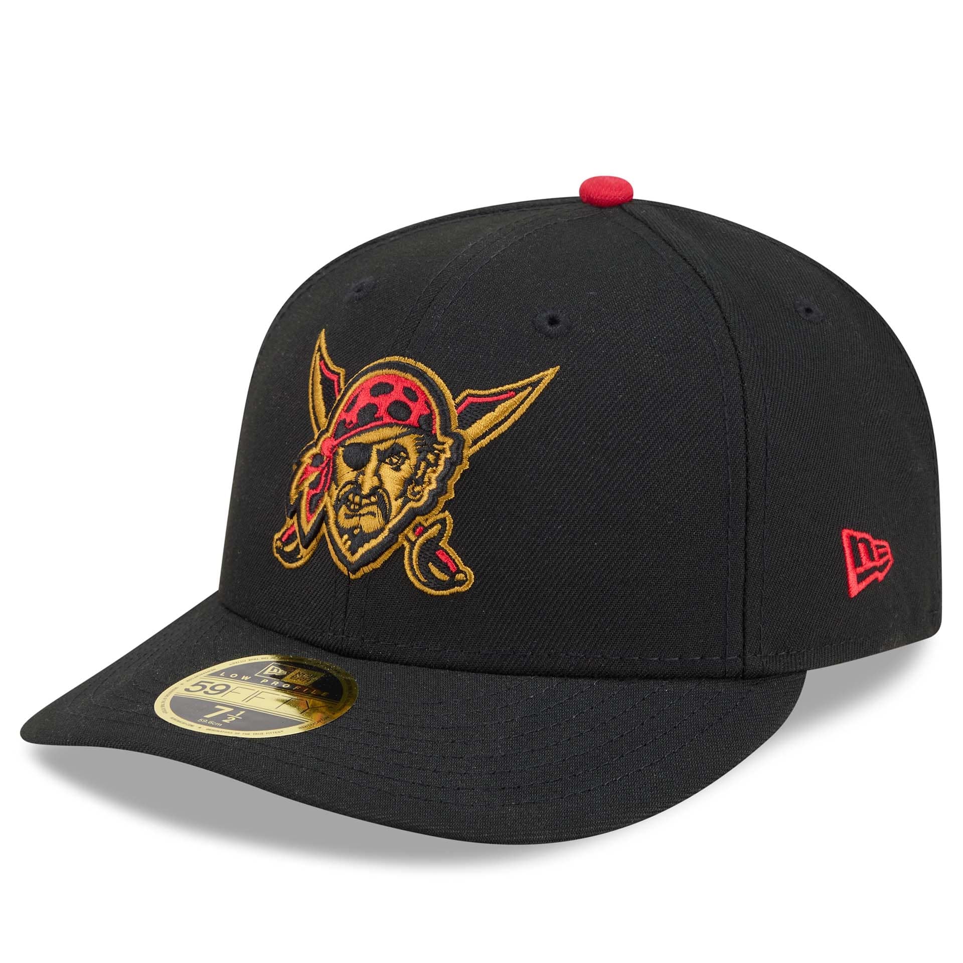 Pittsburgh Pirates MLB Authentic City Connect Low Profile 59FIFTY Fitted ALT Cap Black
