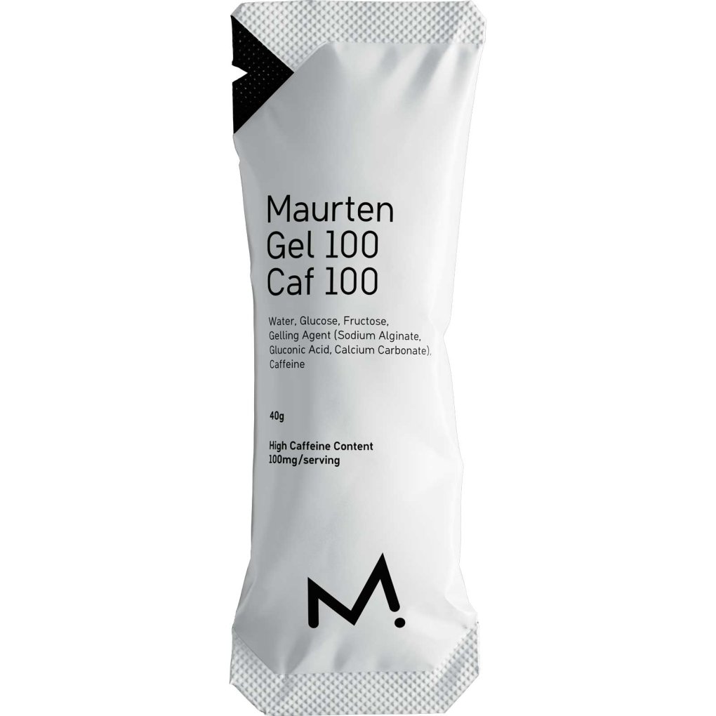 MAURTEN Gel 100 CAF 100 - Carbohydrate gel + caffeine - 12x40g