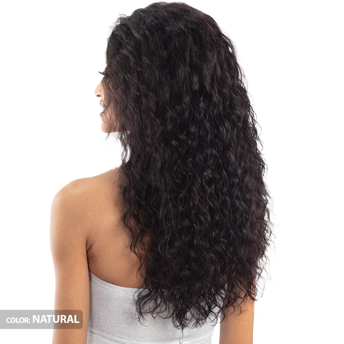 Shake N Go Glossy 100% Virgin Remy Hair Glueless HD 13x5 Lace Frontal Wig - DEEP 22