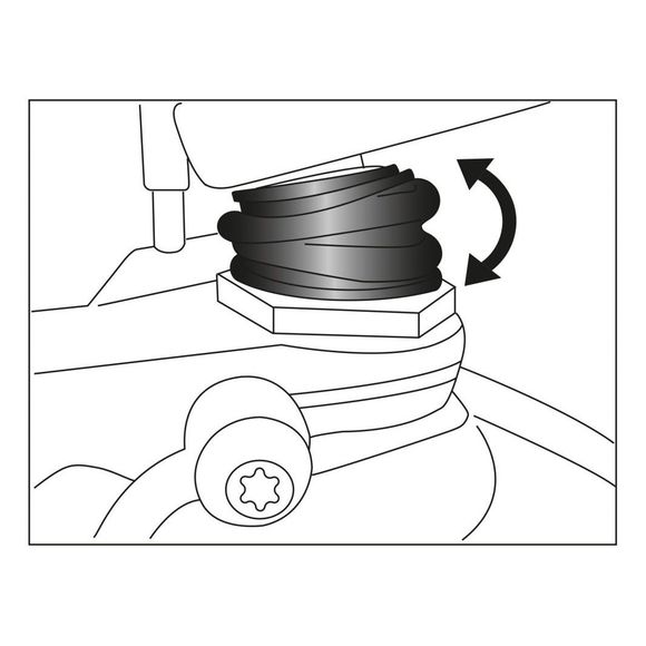 Joint en caoutchouc Ariete TELELEVER BMW - NoirRef : ARE0153 / 13911