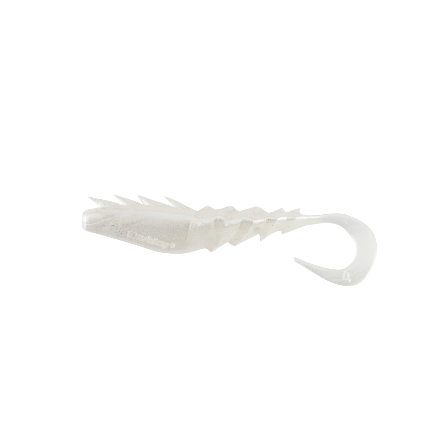 Berkley Gulp!® Nemesis Prawn Curl Tail (Pearl White)