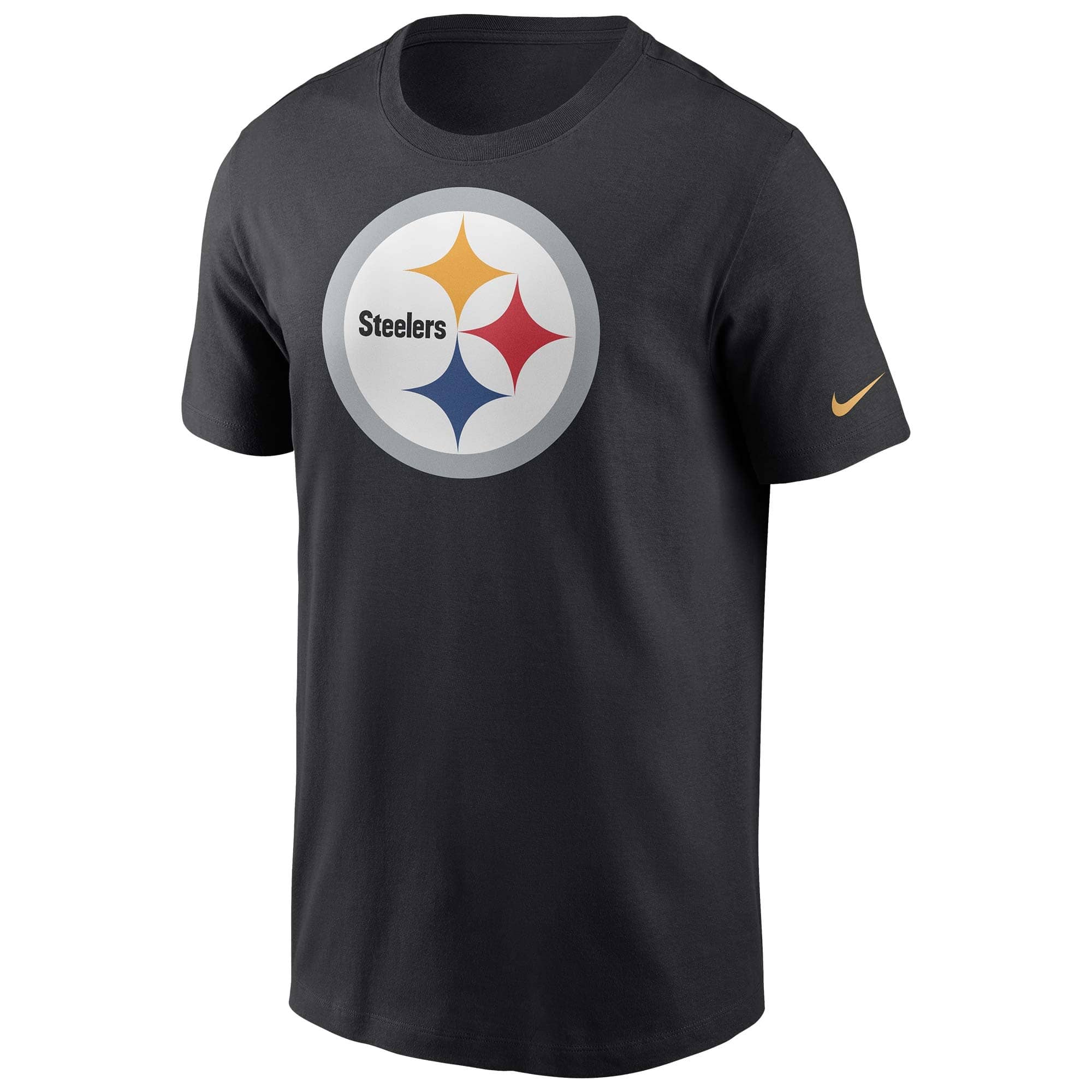 Pittsburgh Steelers Nike Essential Logo NFL T-Shirt Black
