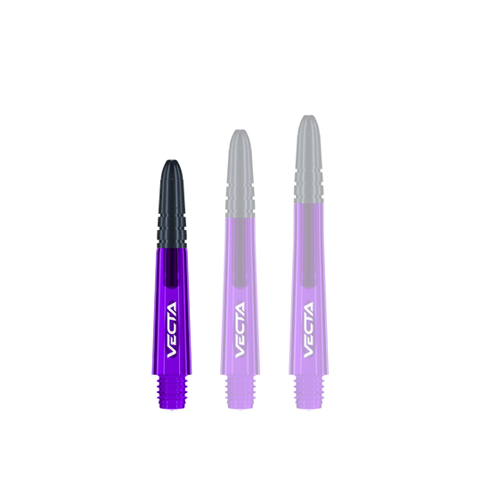 Winmau Vecta Shafts - Purple Black