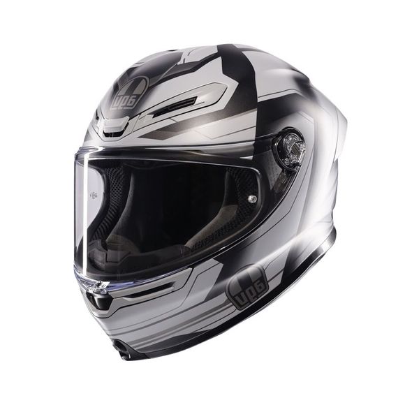 Casque intégral AGV K-6 S - INTREPIDO - Noir / GrisRef : AG1048