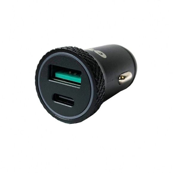 Tecno globe USB AND USB-C Universal cigarette lighter adapter - BlackRef : CTR-ADAP.USB.USBC