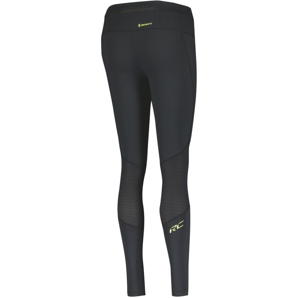 SCOTT RC Run Full Tights Women - black/yellow