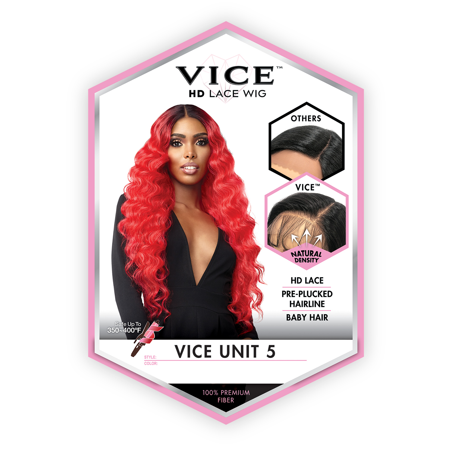 Sensationnel HD Lace Front Wig Vice Unit 5