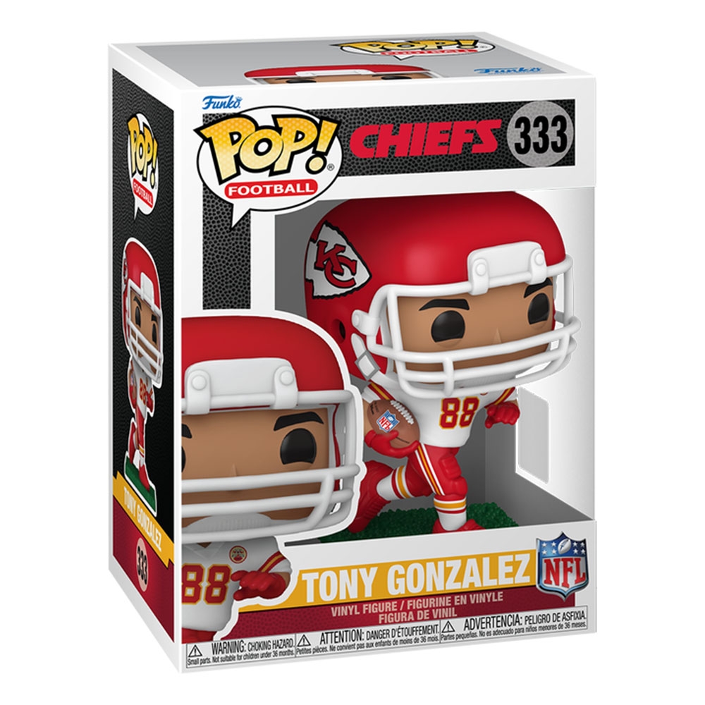 Funko POP! #333 Tony Gonzalez Kansas City Chiefs Vinyl NFL Figure