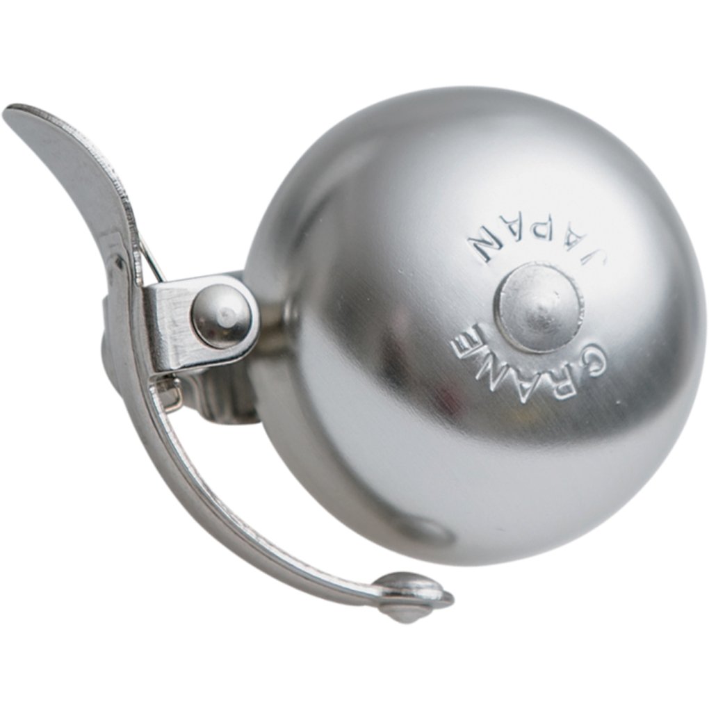 Crane Bell Co. Mini Suzu Bell - Steel Band Mount - matte silver