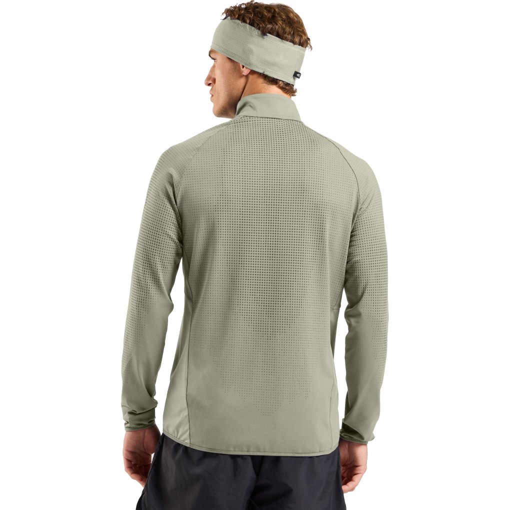 Odlo Zeroweight Warm Hybrid Running Jacket 2.0 Men - shadow