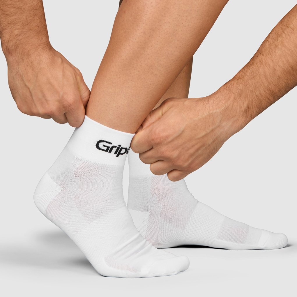 GripGrab RIDE Low Cut Socks - White