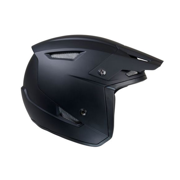 Kenny TRIAL UP SOLID 2025 Trials Helmet - BlackRef: KE2291