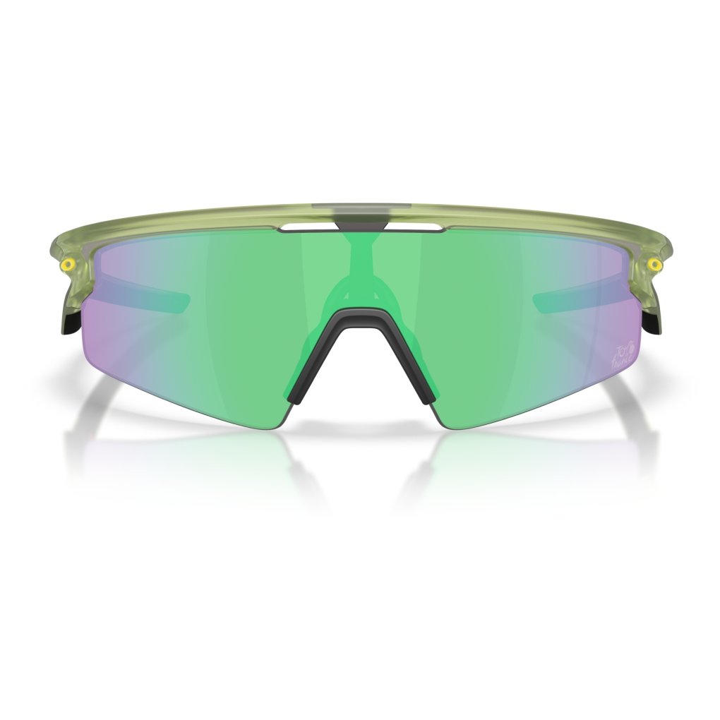 Oakley Sphaera Strike Glasses - Tour De France™ - Matte Fern/Prizm Road Jade - OO9531-0937