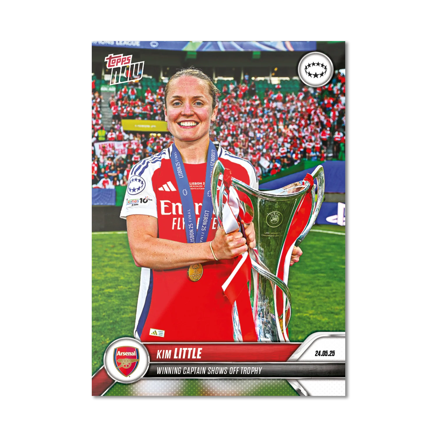 Kim Little - 2024-25 UWCL Topps NOW® - Card 28