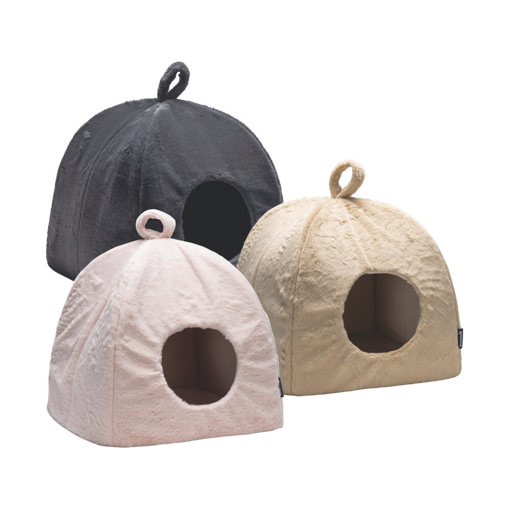 Beeztees Moza Cat House - Anthracite