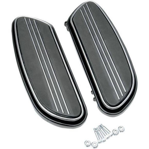 Drag Specialties Sweeper Black Driver FootpegsRef: DRG0165 / 16210348