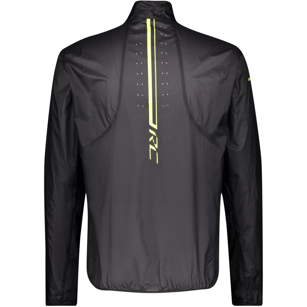 SCOTT RC Run Windbreaker Jacket Men - black/yellow