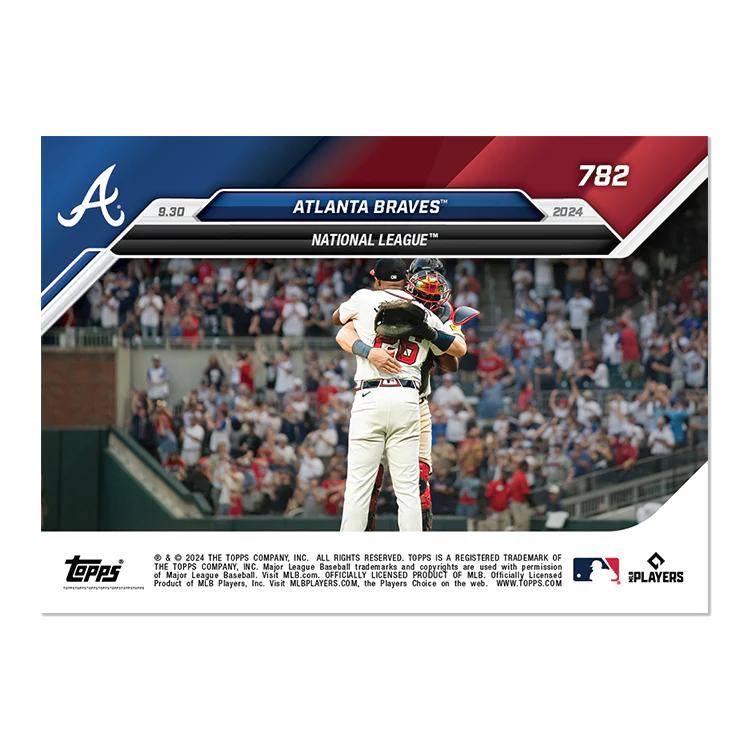 Atlanta Braves - 2024 MLB Topps NOW® Card 782