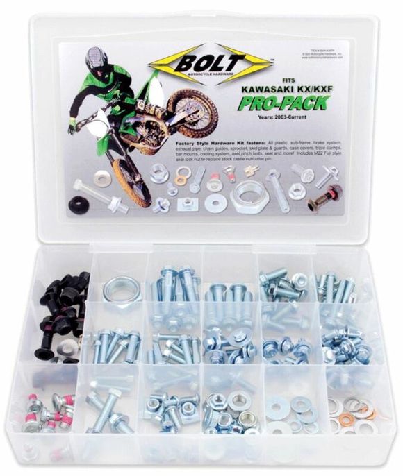 Bolt Pro Pack TT Motorcycle Screw KitRef: Bolt00013A / 1061547