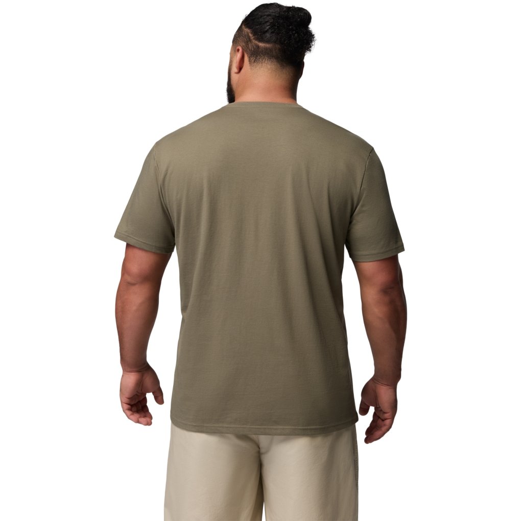Columbia CSC Seasonal Graphic T-Shirt Men - Stone Green/Illuminated Brand