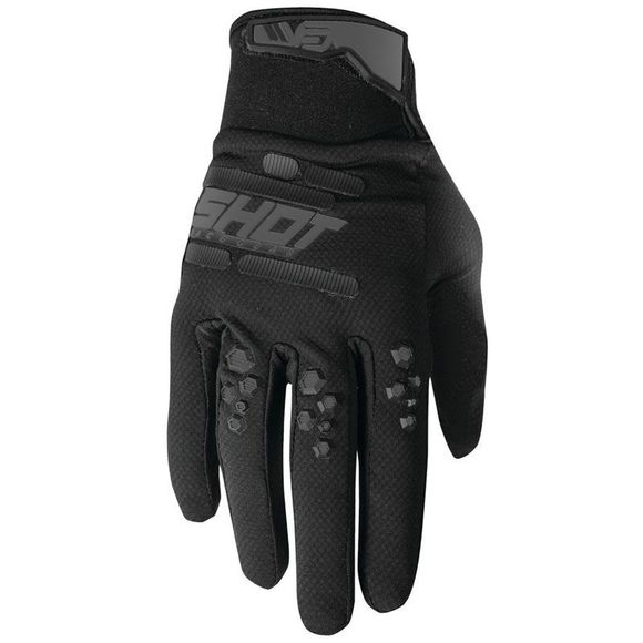Gants cross Shot VISION - BLACK 2026 - Noir / BlancRef : SO1910