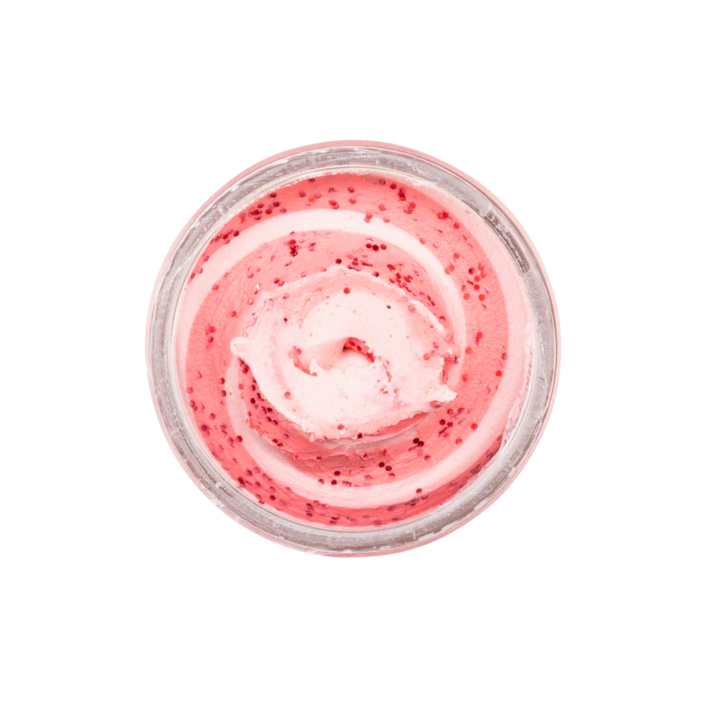 Berkley PowerBait® Trout Dough Bait Swirls (Funky Flamingo)