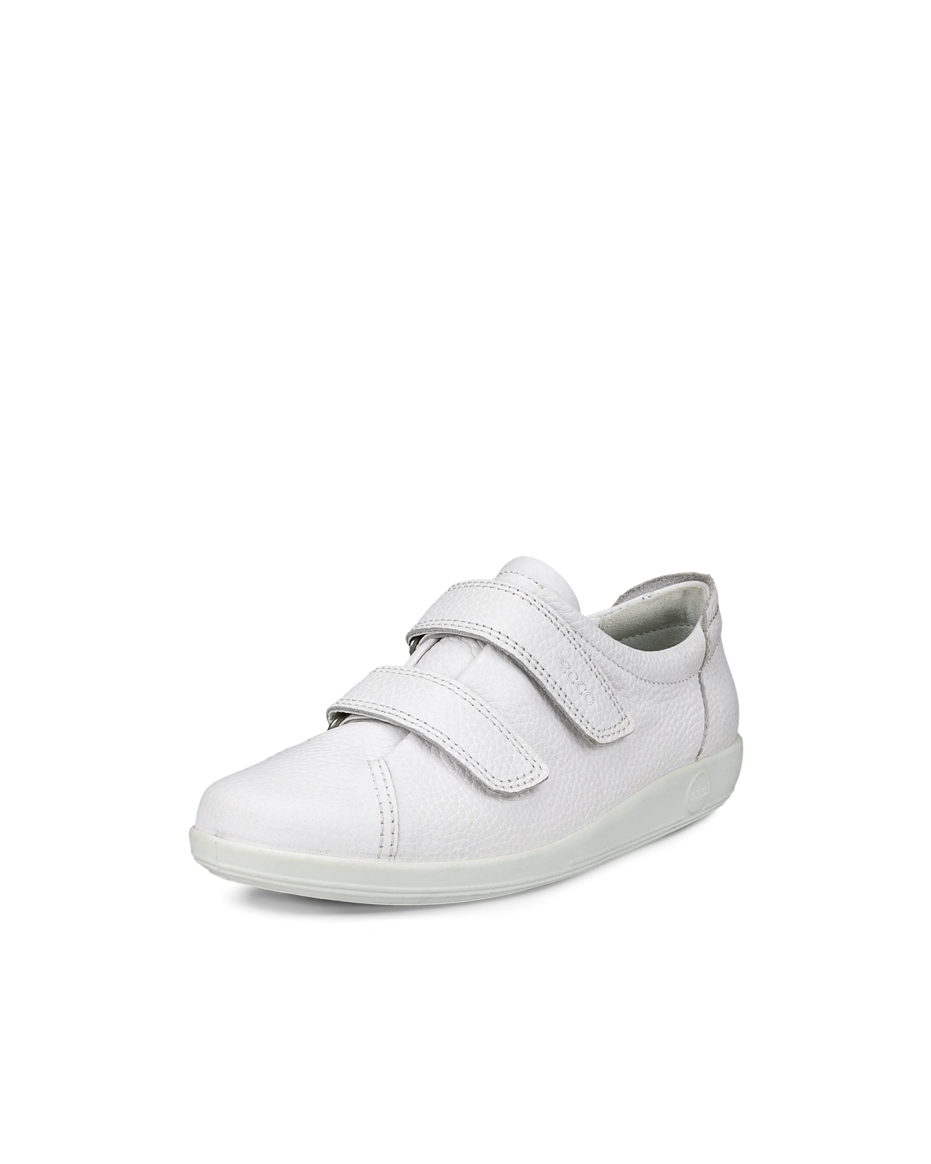 ECCO SOFT 2.0 Damen Ledersneaker Weiß