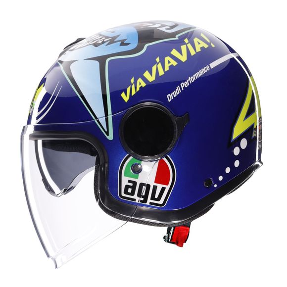 Casque jet AGV ETERES - ROSSI MISANO 2015 - MulticoloreRef : AG1070