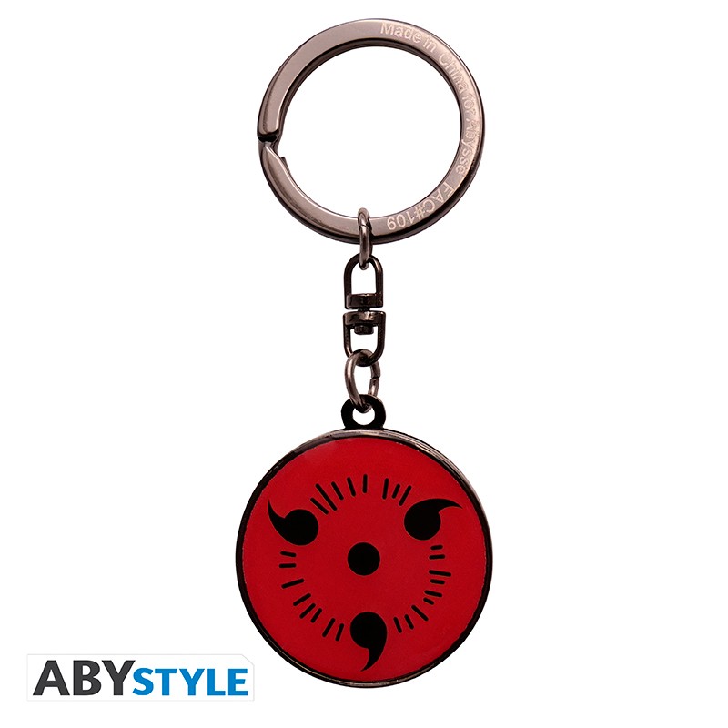 NARUTO SHIPPUDEN Moving Keychain Sharingan