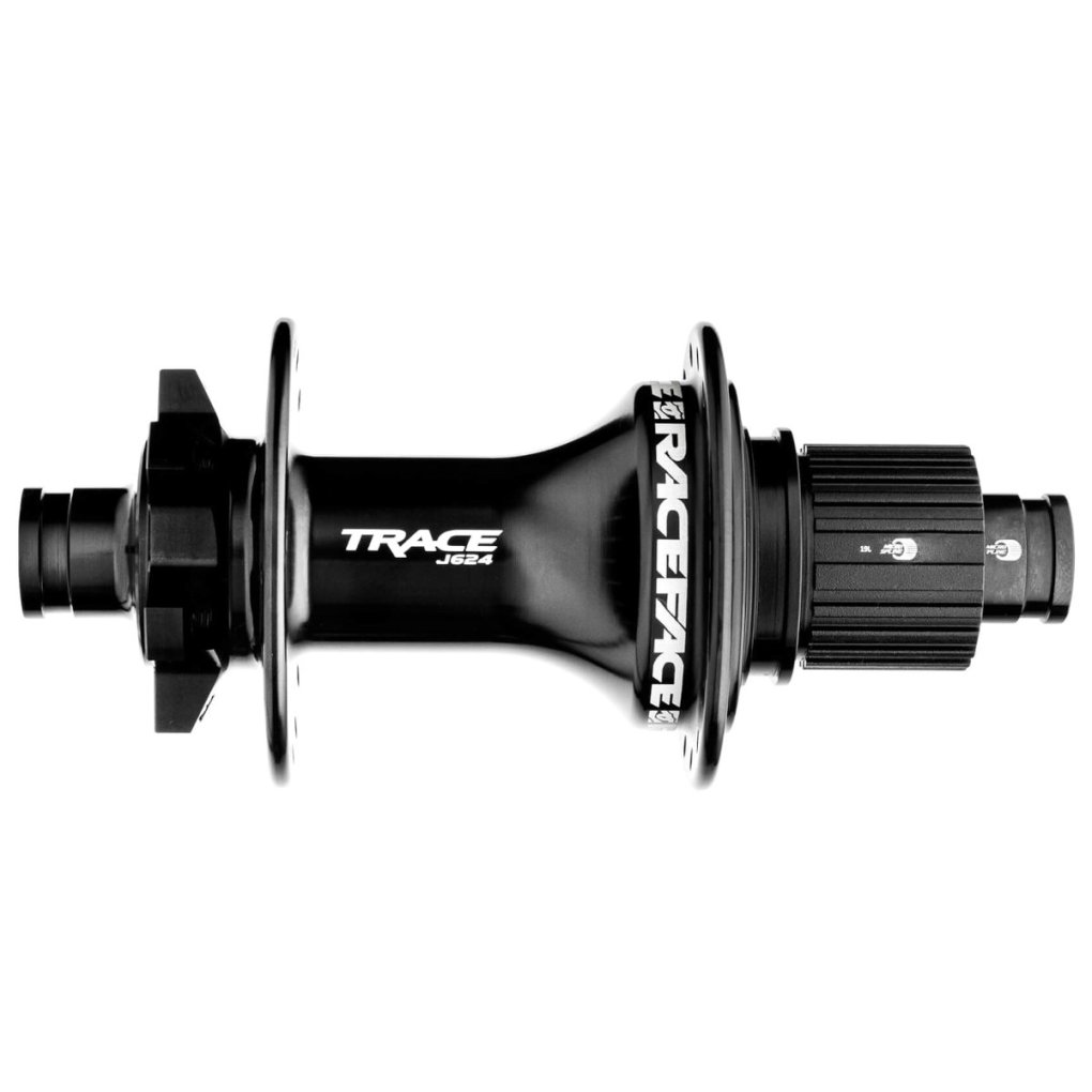 Race Face Trace J624 Rear Hub - 6-Bolt - 12x148mm Boost - 32 Holes - black