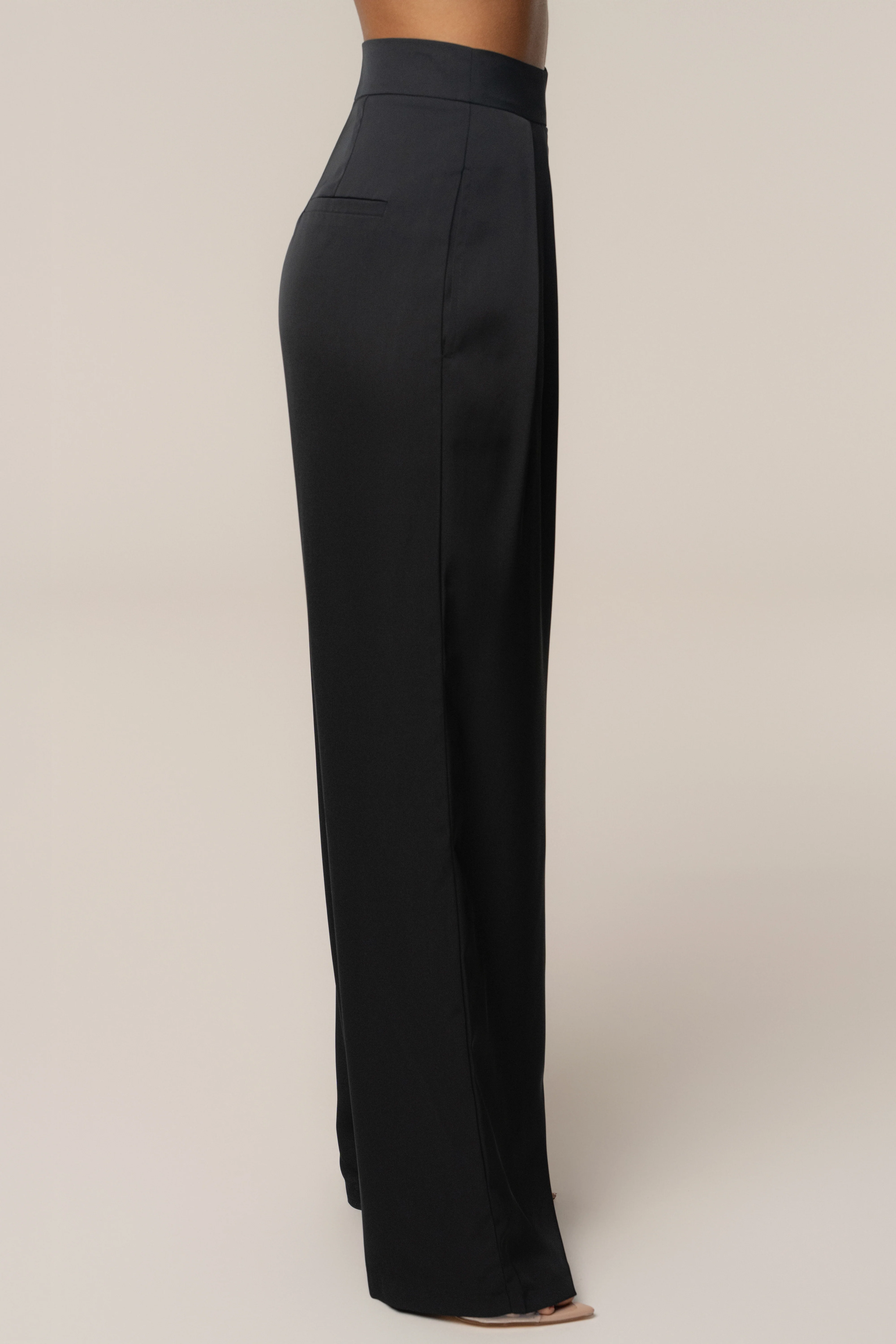 Black Candice Trousers