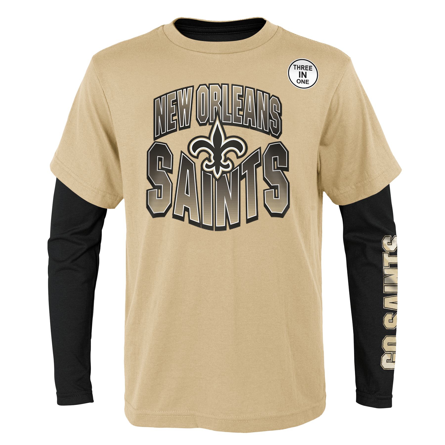 New Orleans Saints Game Day 3-in-1 Combo NFL Shirt (YOUTH)