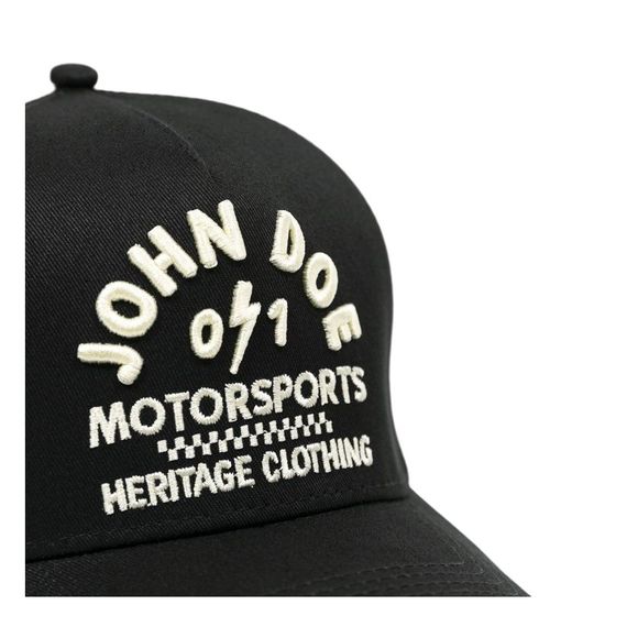 John Doe Hat Black / White - Black / White CapRef : JDE0254 / JDP1010