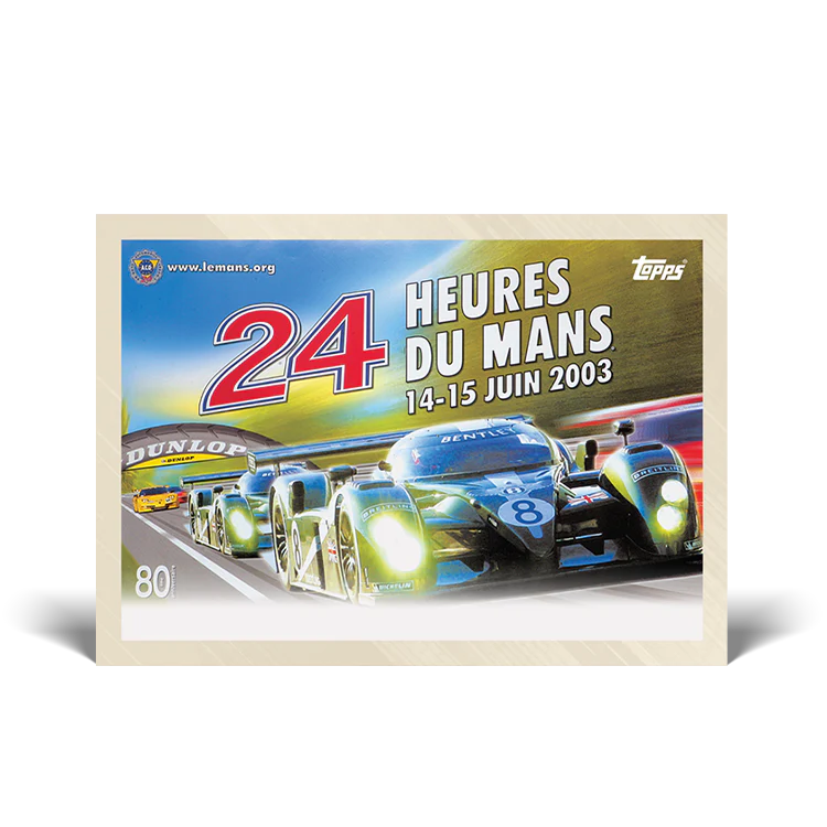 2023 Topps 24H of Le Mans Poster Art #58 - Topps UK