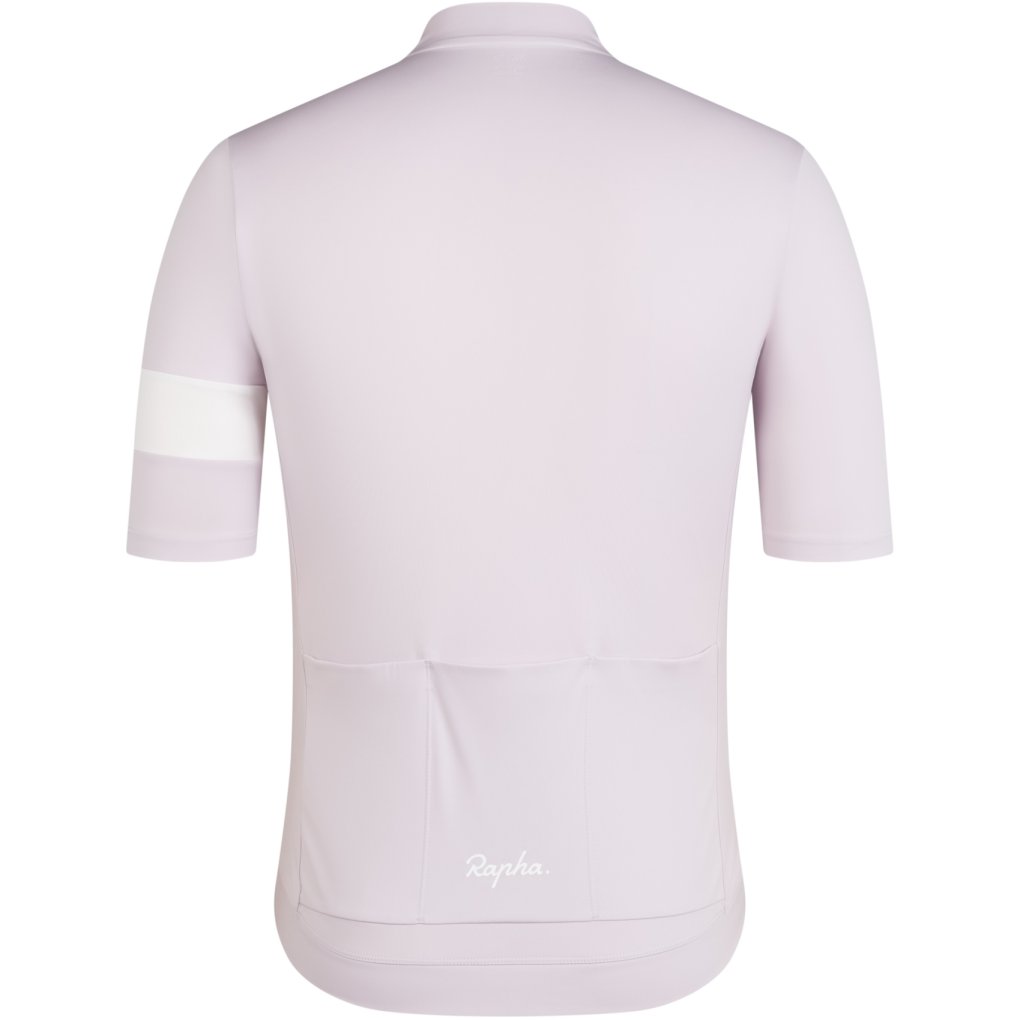 Rapha Core Short Sleeve Jersey Men - pale lilac/white