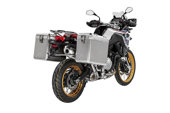 Touratech ZEGA Mundo 38/45 suitcase - Gray support included - AluminumRef: Trt00974A / 01-082-6135-0