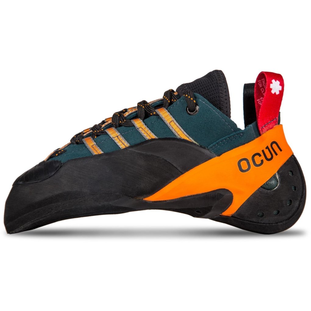 Ocún Sigma Climbing Shoes Men - petrol/orange