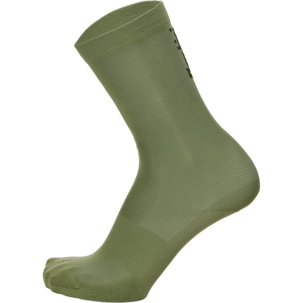 Santini Puro High Profile Cycling Socks 1S652QSKPURO - sage green SV