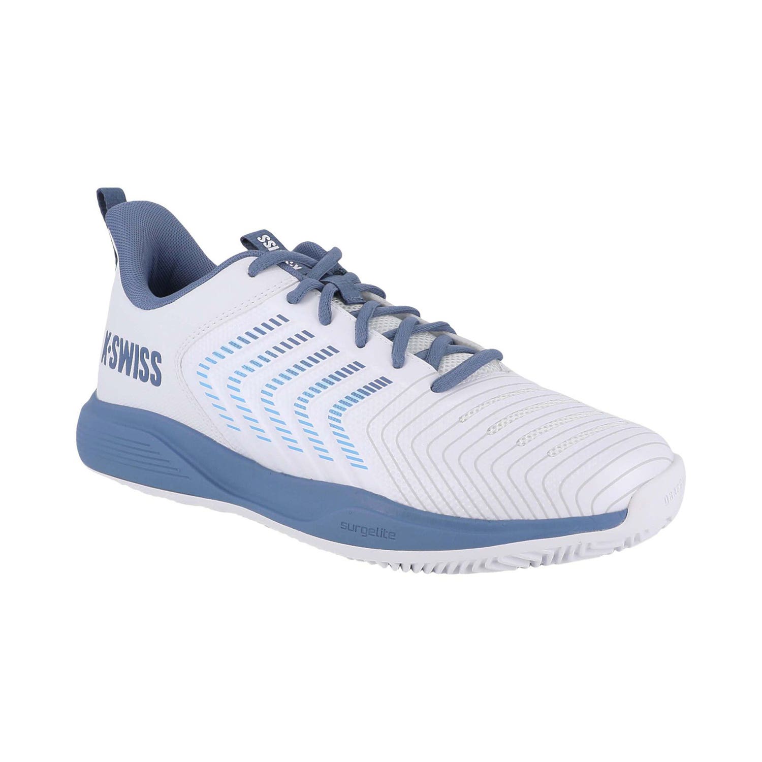 KSWISS ULTRASHOT LIGHT CLAY WHITE/BLUE 04742-158-M