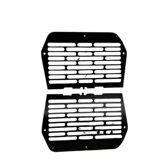 Motoboxer Aluminum Radiator Guard - BlackRef: Mtb0026 / E10-006B