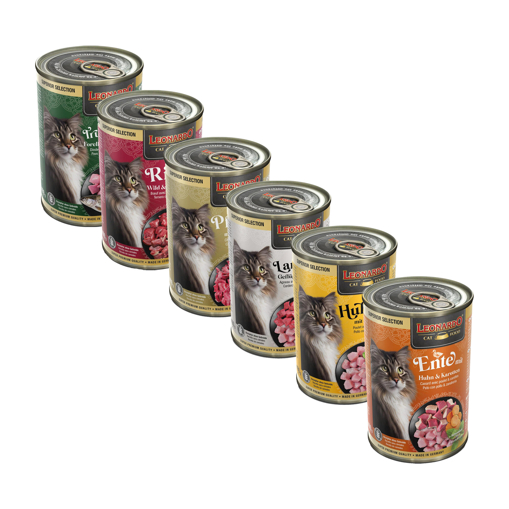 Leonardo Superior Wet Food - Beef with Game & Sweet Potato - 6 x 200 g