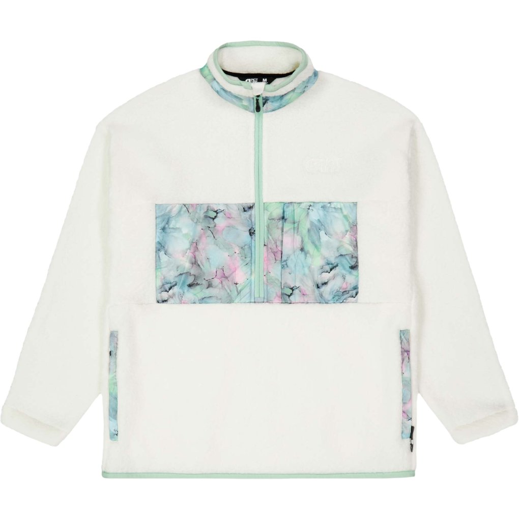 Picture Naatil 1/4 Fleece Pullover Women - Light Milk