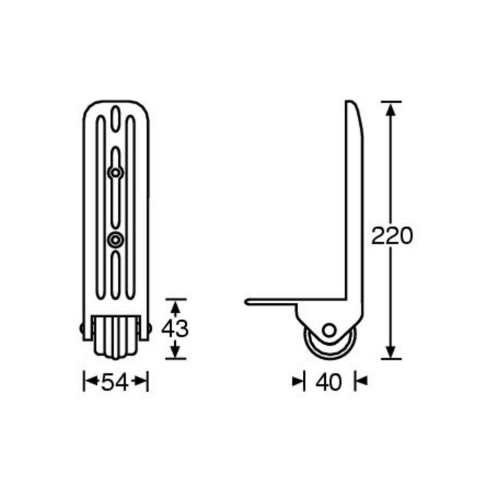 Adam Hall 3782 Edge Castor 40mm – Thomann Ireland