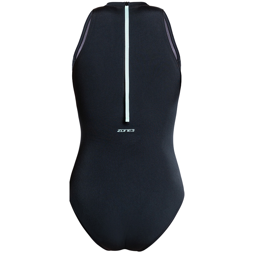 Zone3 High Neck Costume Swimsuit Women - black