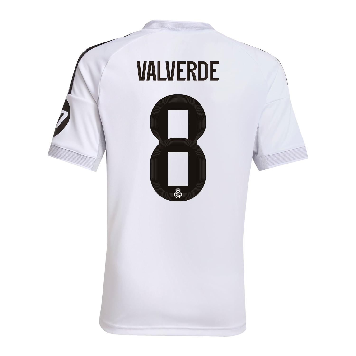 Kids Home Jersey 25/26 White