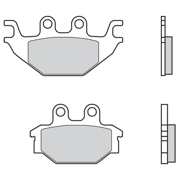 Plaquettes de freins Brembo Organique arrièreRef : 07GR5209