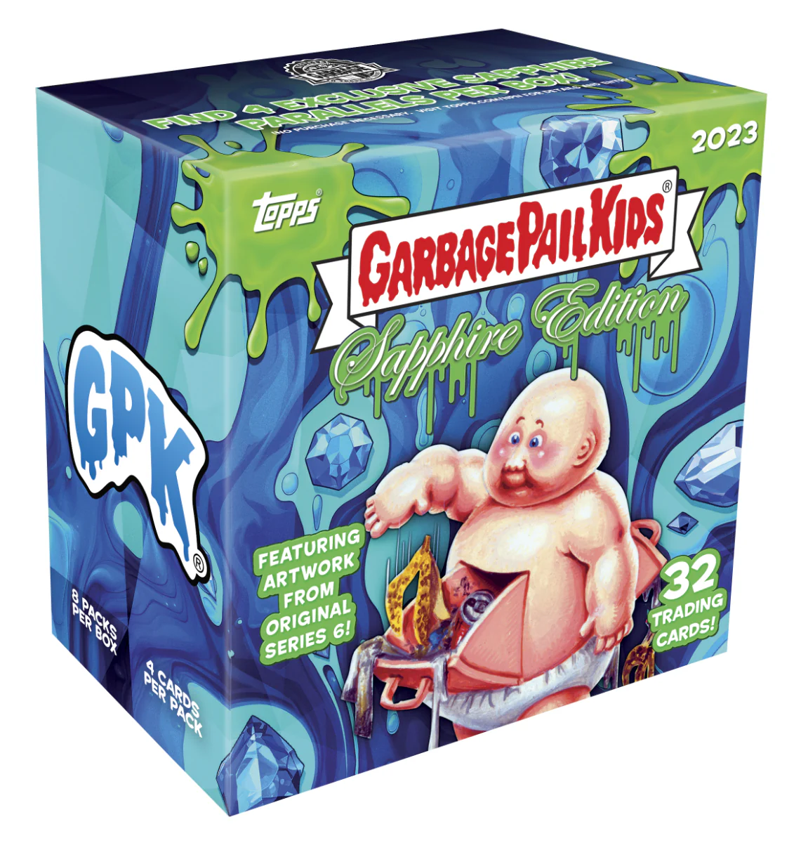 2023 Garbage Pail Kids Sapphire Edition - UK