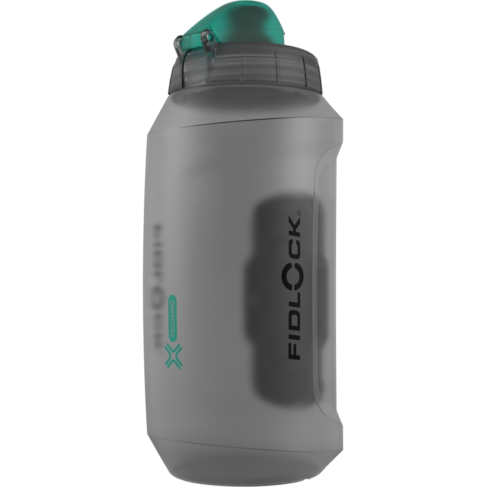 Fidlock Twist Single Bottle Antibacterial + Bottle Connector - 750ml | transparent black